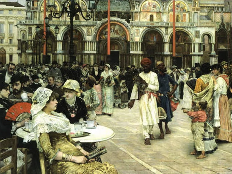 1859-William Logsdail - Piazza San Marco, Venezia, 1883
